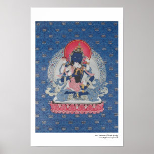 Vajrasattva und Consort Poster