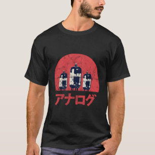 Vakuum Tube Amp Audiophile Analogsynth Producer V T-Shirt