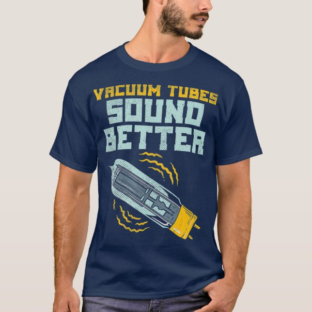 Vakuumröhren Ton besser Gitarrenverstärkerventil T-Shirt (Vorderseite)