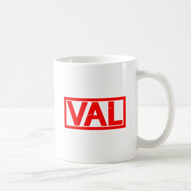 Val Briefmarke Kaffeetasse (Rechts)