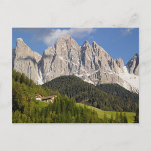 Val di Funes, Villnosstal, Dolomiten, Italien Postkarte