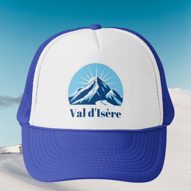 Val d'Isère France Savoie Outfit Truckerkappe (Von Creator hochgeladen)
