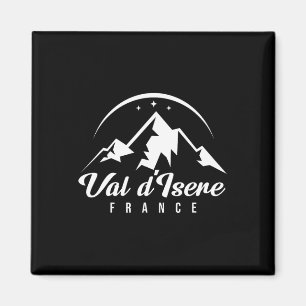 Val D'isere France Ski Resort Skifahren Snowboarde Magnet