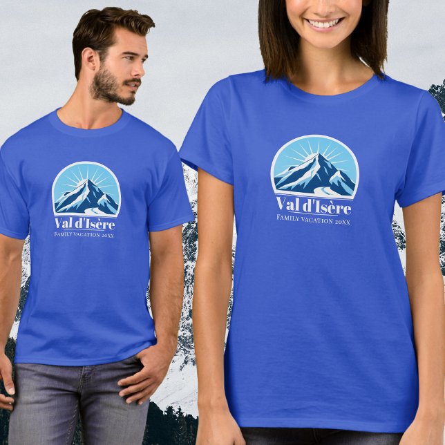 Val d'Isère France vanoise savoie T-shirt (Créateur téléchargé)