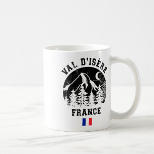 Val D'isère Frankreich Alpen Skigebiet Alpin-Skila Kaffeetasse