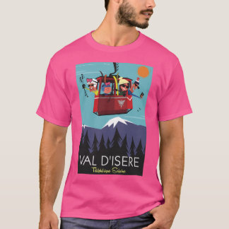 Val D'Isere Poster T-Shirt