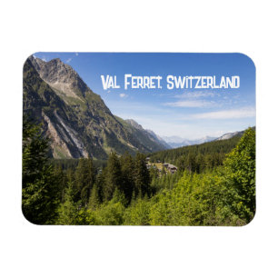 Val Ferret, Wallis, Schweiz Magnet