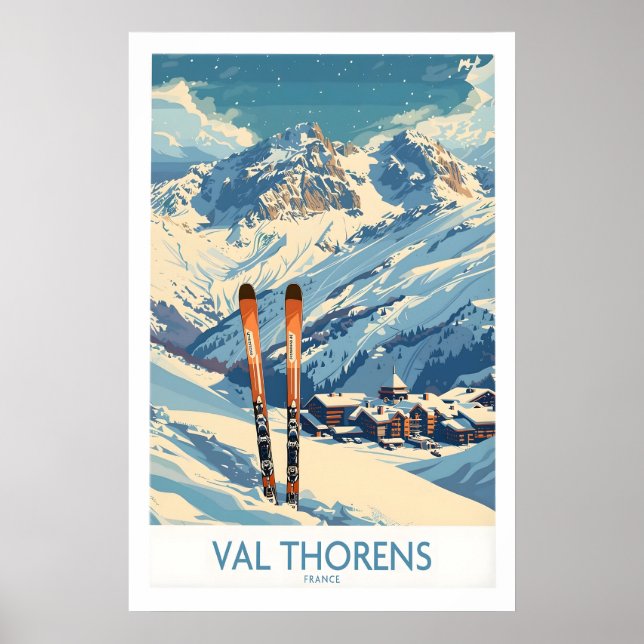 Val Thorens Druck 1 Poster (Vorne)