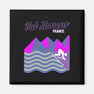 Val Thorens Französische Alpen Frankreich Skigebie Magnet