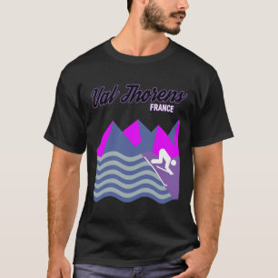 Val Thorens Französische Alpen Frankreich Skigebie T-Shirt