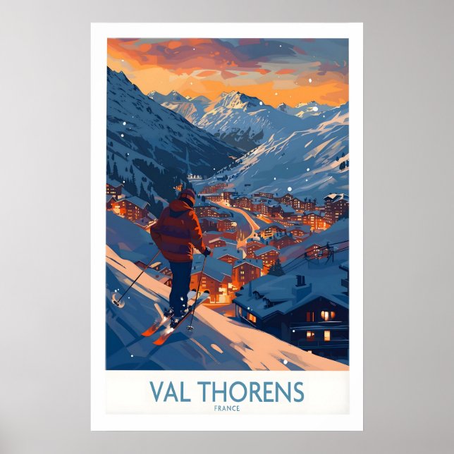 Val Thorens Impression de Ski 1 (Devant)