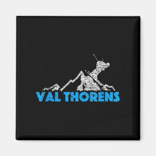 Val Thorens Ski Snowboarden Frankreich Resort Dist Magnet