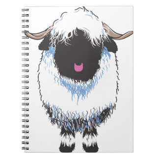VALAIS BLACKNOSE SHEEP NOTIZBLOCK