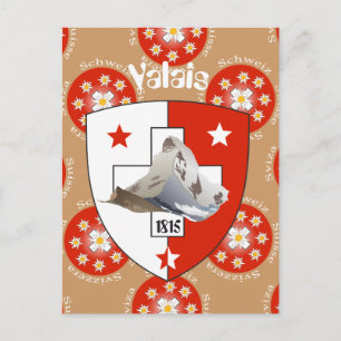 Valais Suisse / Wallis Schweiz Postkarte