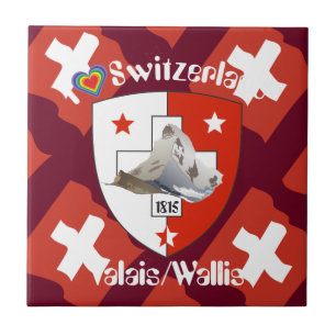 Valais / Wallis Schweiz Fliese