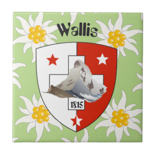 Valais / Wallis Schweiz Fliese