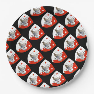 Valais - Wallis - Suisse - Schweiz Papierteller