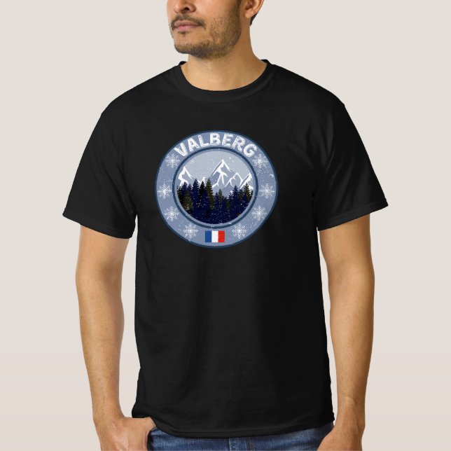 Valberg Skistation T-Shirt (Vorderseite)