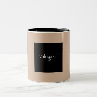 Valcooks 12 Unze drei Ton-Kaffee-Tasse Zweifarbige Tasse