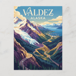 Valdez USA Postkarte