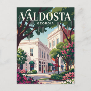 Valdosta, Georgia Postkarte