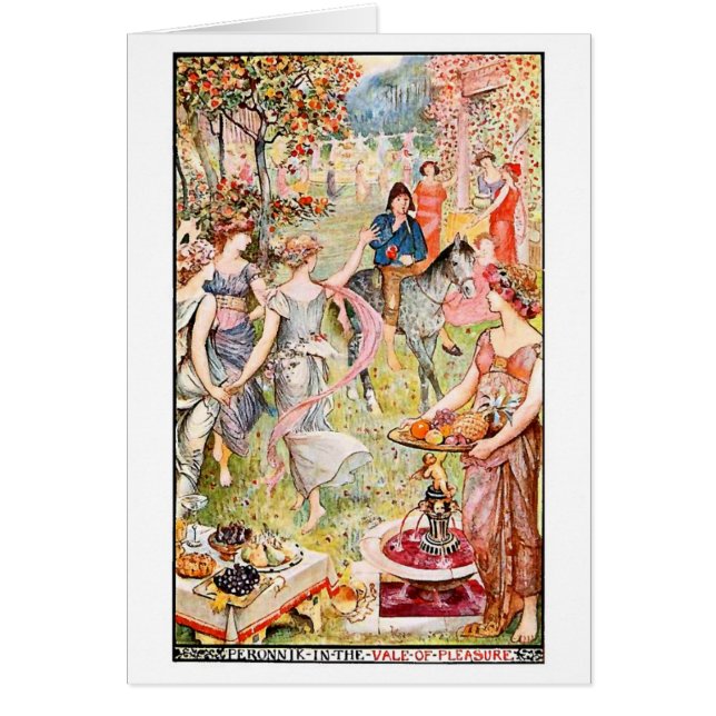 Vale médiévale du plaisir (Devant)