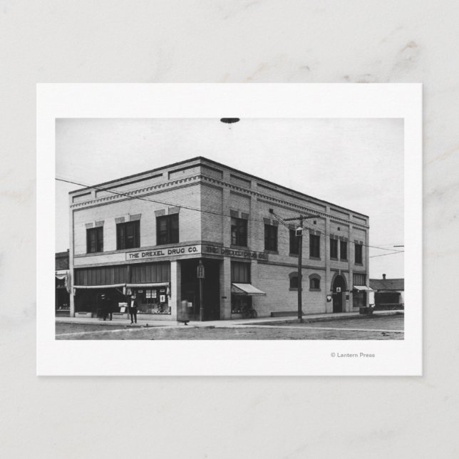 Vale, Oregon Town View von Nelson Block Fotograp Postkarte (Vorderseite)