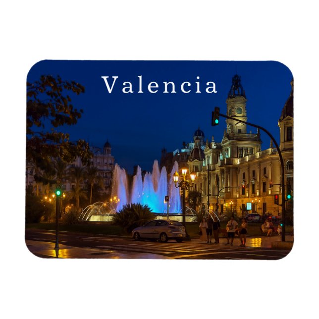 Valencia. #17. magnet (Horizontal)