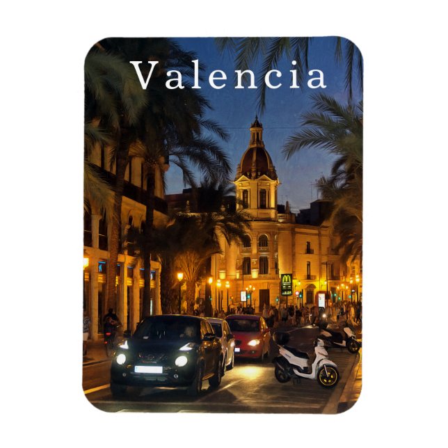  Valencia. #18.   Magnet (Vertikal)