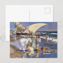 Valencia Beach Morgenlicht | Joaquí n Sorolla |