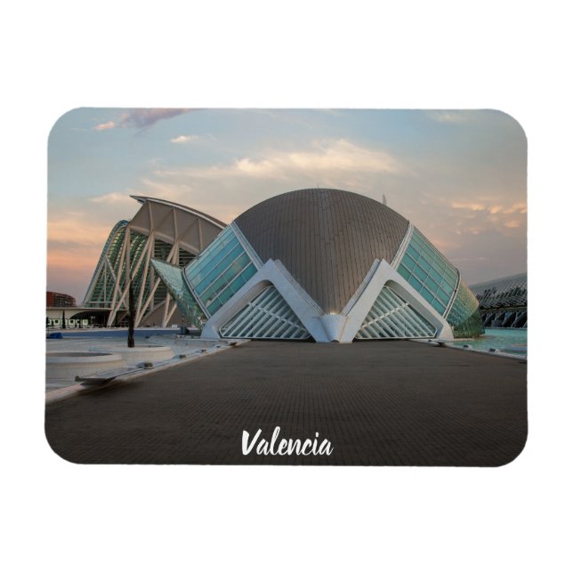 Valencia ciudad de las artes y las ciencias magnet (Horizontal)