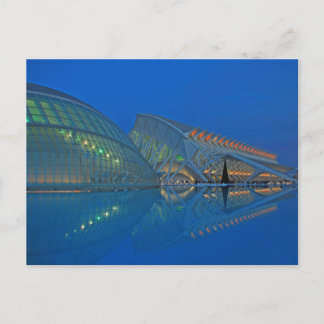 Valencia - Ciudad de las Artes y las Ciencias Postkarte