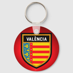 València Flag Schlüsselanhänger