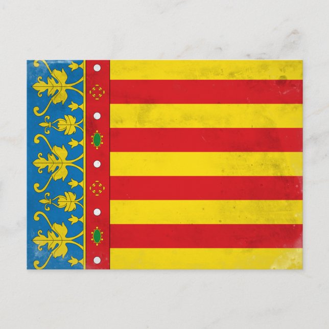 Valencia Postkarte (Vorderseite)