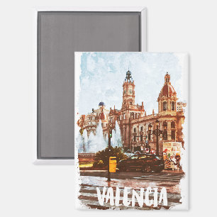 Valencia Spanien Architektur Reisen Magnet