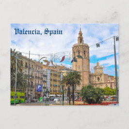 Valencia, Spanien Postkarte