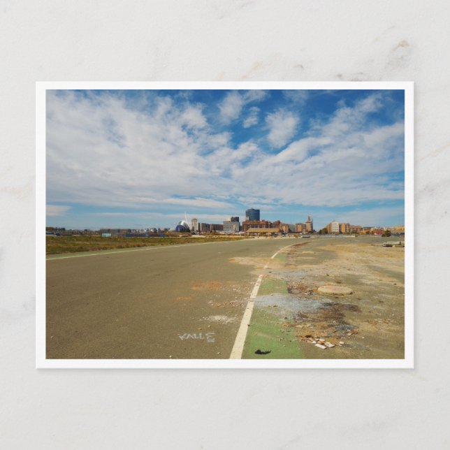 Valencia (Spanien) Postkarte (Vorderseite)