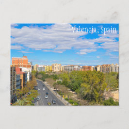 Valencia, Spanien Postkarte