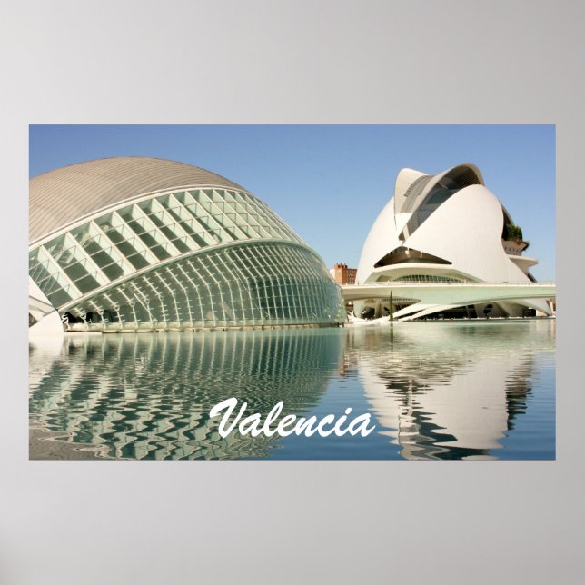 Valencia Spanien Print Poster (Vorne)