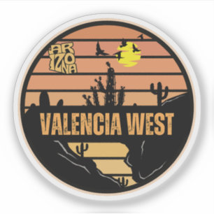 Valencia West, Arizona Aufkleber