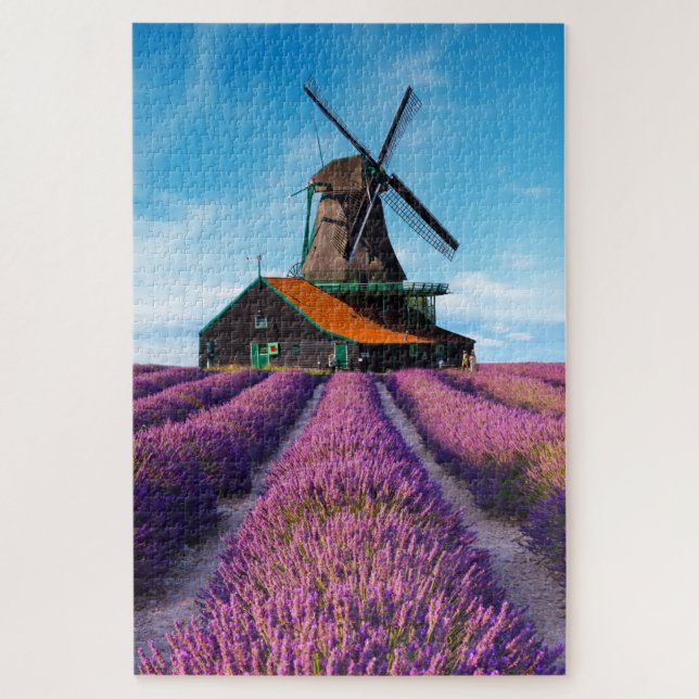 Valensole Lavender Fields Provence Frankreich (Vertikal)