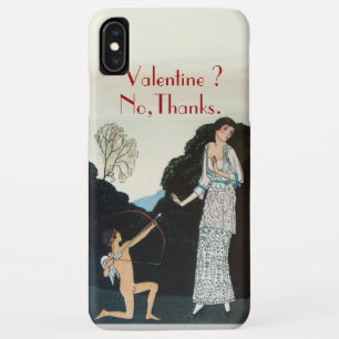 VALENTIN ? NEIN DANKE /RETRO ANTI VALENTINSTAG Case-Mate iPhone HÜLLE
