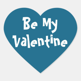 Valentinaufkleber von dalDesignNZ Herz-Aufkleber