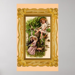 Valentindatum und -zahl poster