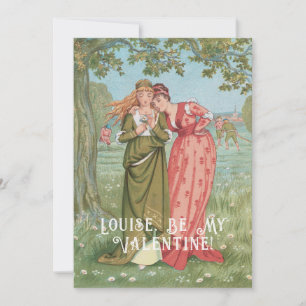 Valentine (1876) feiertagskarte
