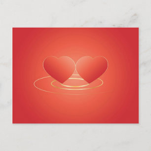 Valentine 5 feiertagspostkarte