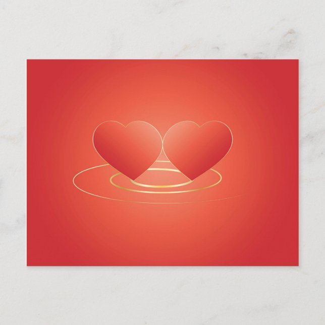 Valentine 5 feiertagspostkarte (Vorderseite)