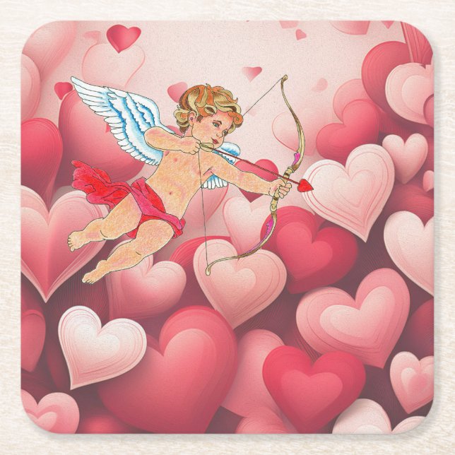Valentine Arrow Untersetzer (Vorderseite)
