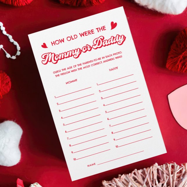 Valentine Baby Showrate Age Mommy Daddy Game (Von Creator hochgeladen)