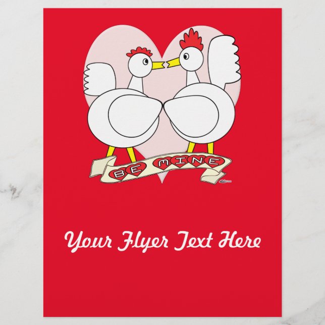 Valentine Be Mine Flyer (Vorne)